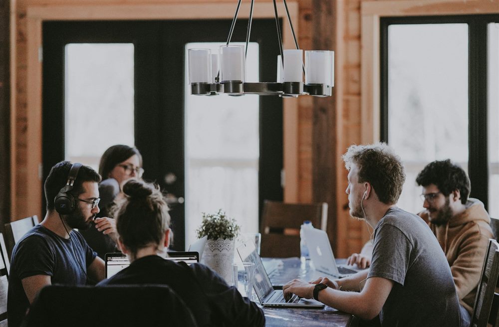 Senior HR leaders in a meeting